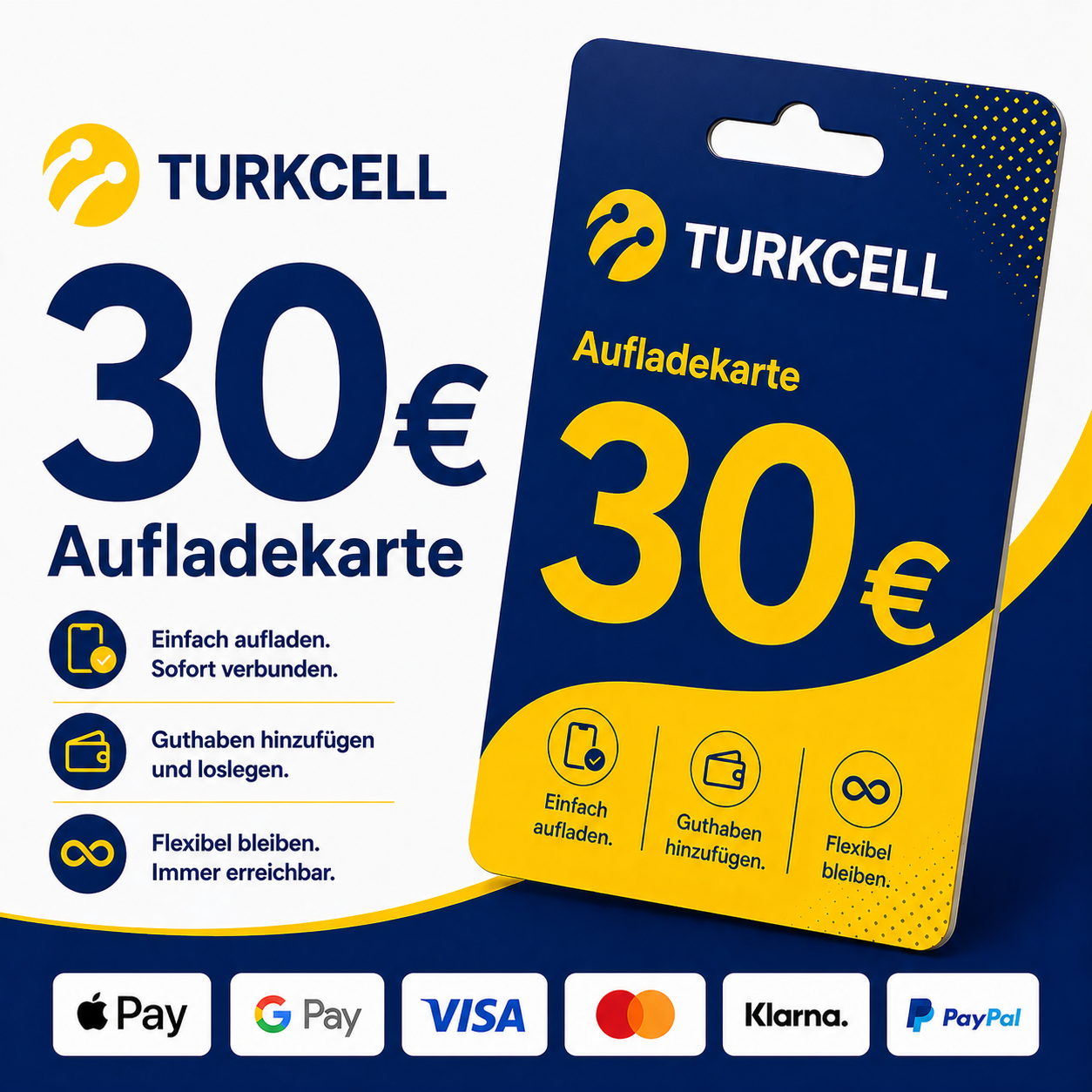 Turkcell Guthaben 30€