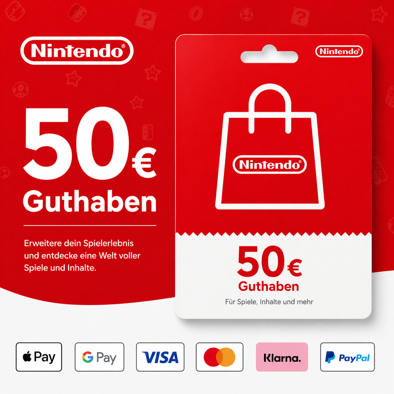 Nintendo Guthaben 50€