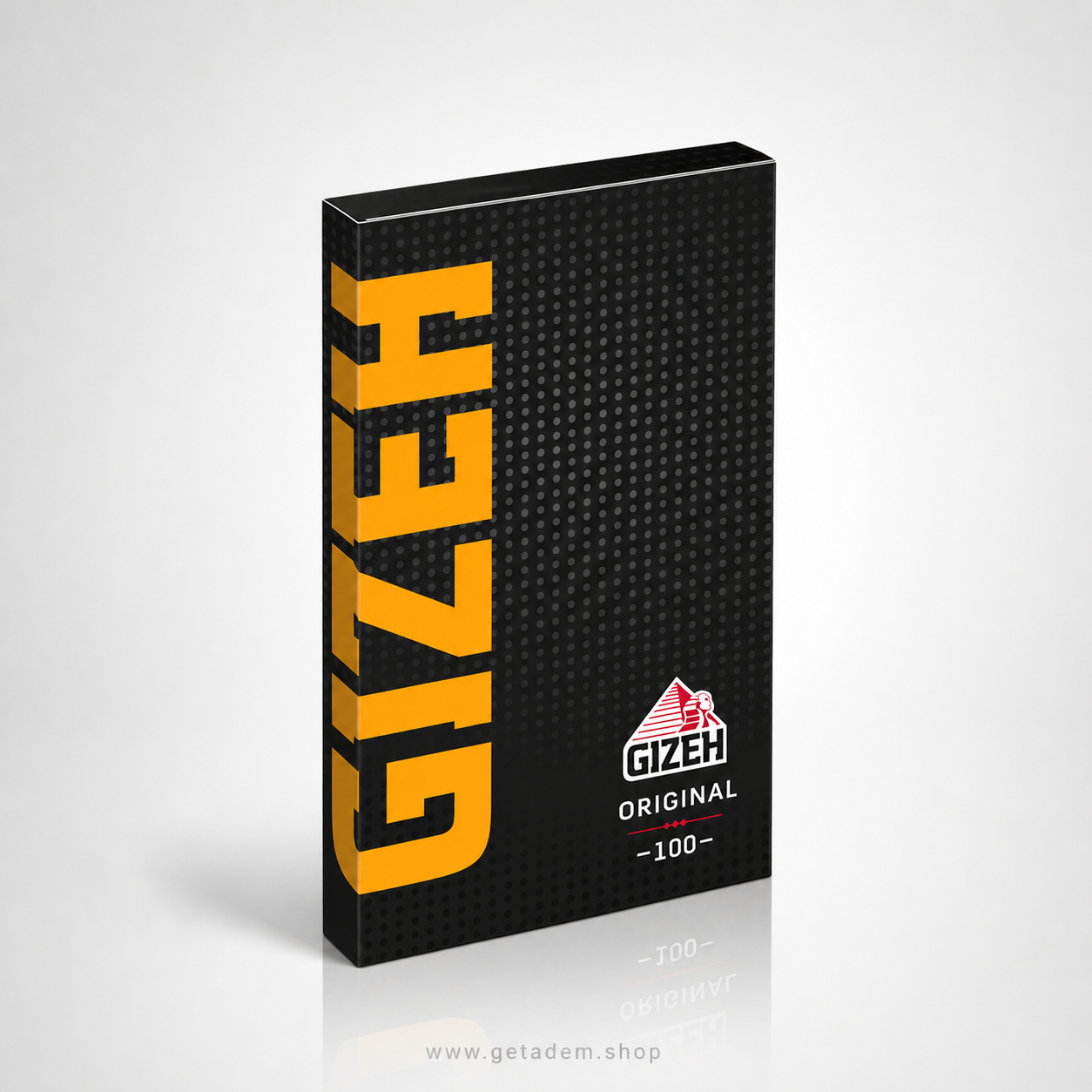 GIZEH Black Original Orange 100 Papier VE1