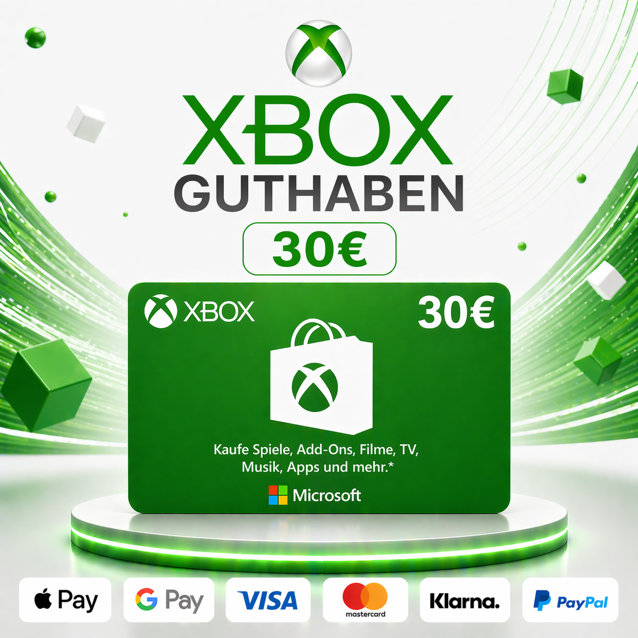 XBOX Guthaben 30€