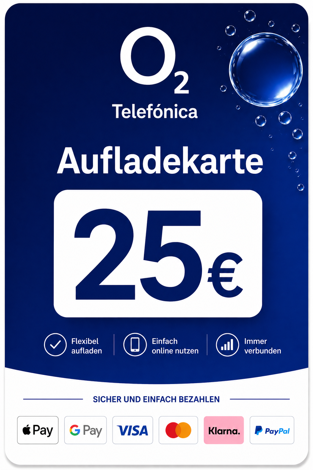 o2 Telefonica Guthaben 25€ (Kopie)