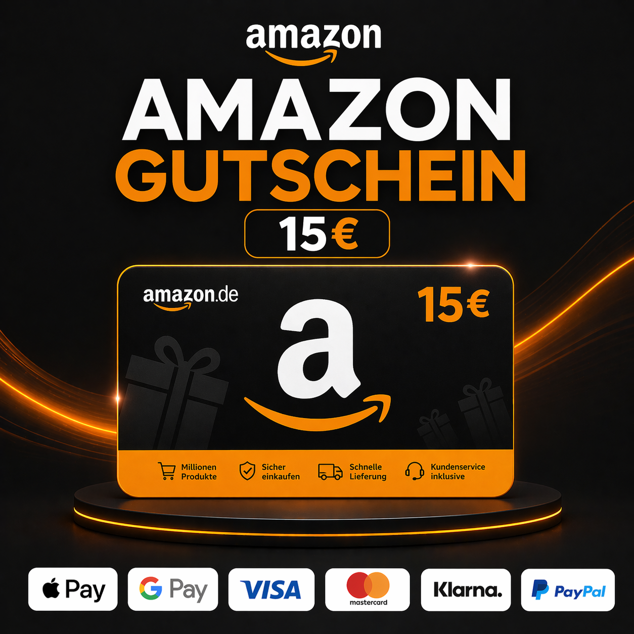 Amazon Gutschein 15€