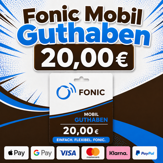 Fonic Mobile Guthaben 20€