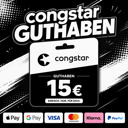 Congstar Guthaben 15€