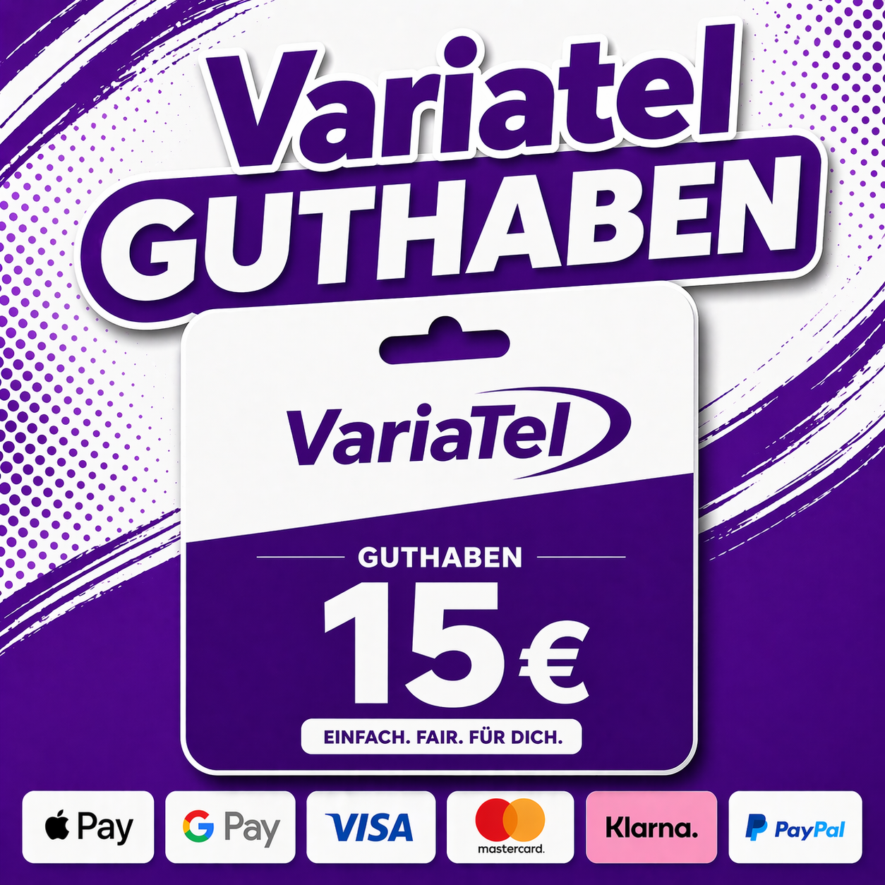 Variatel Guthaben 15€