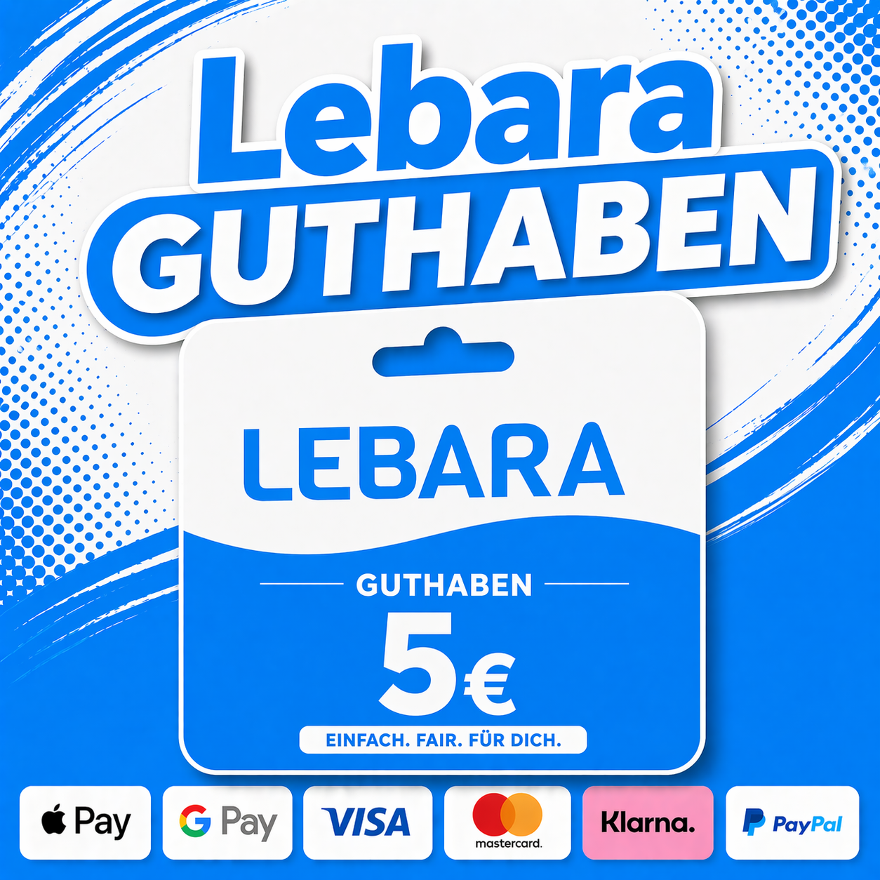 Lebara Guthaben 5€