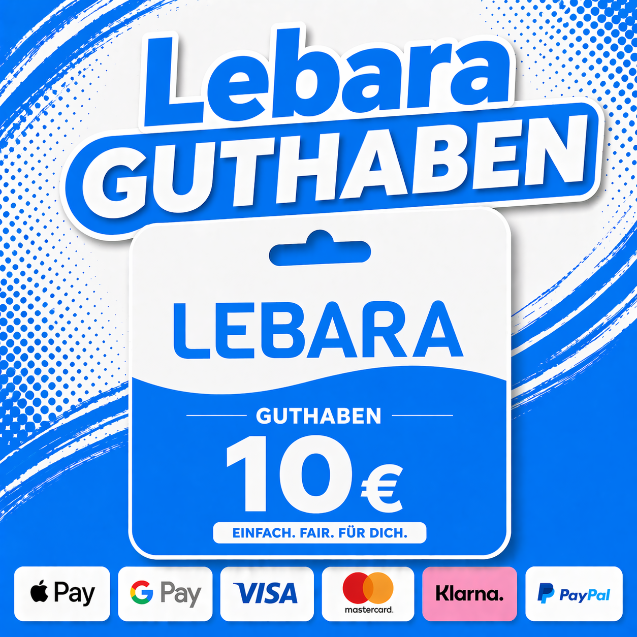Lebara Guthaben 10€
