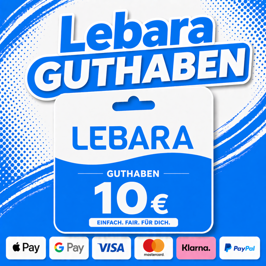 Lebara Guthaben 10€
