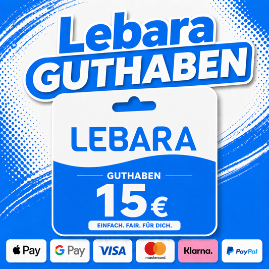 Lebara Guthaben 15€