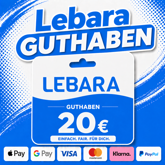 Lebara Guthaben 20€