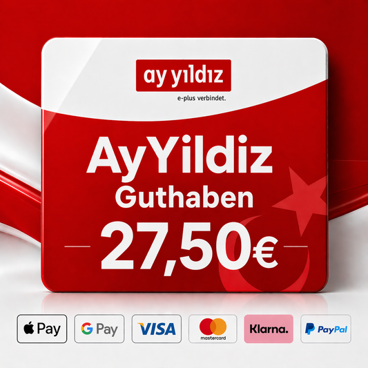 AyYildiz Guthaben 27,50€