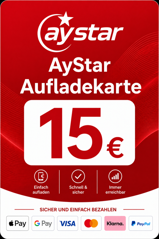 ayStar Guthaben 15€