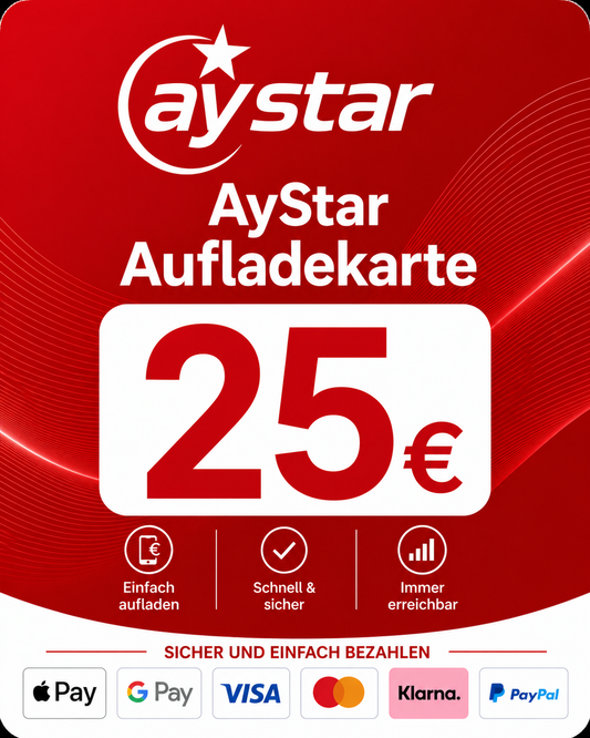 ayStar Guthaben 25€