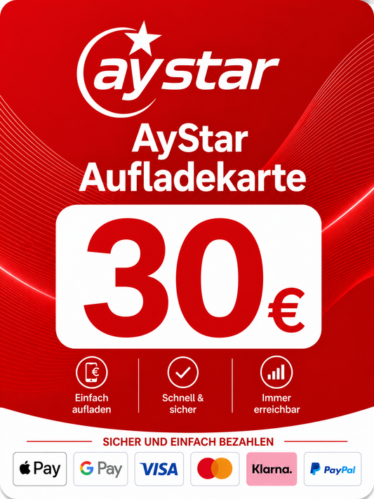 ayStar Guthaben 30€