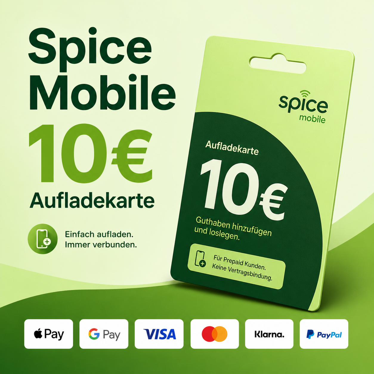 Spice Mobile Guthaben 10€