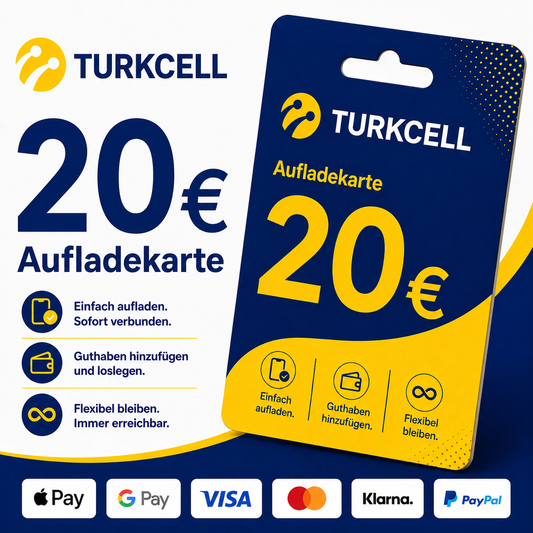 Turkcell Guthaben 20€