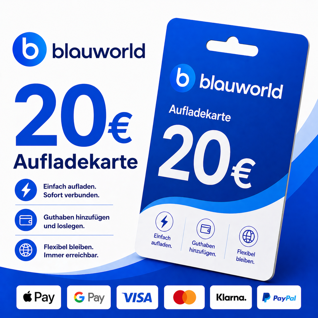 Blauworld Guthaben 20€
