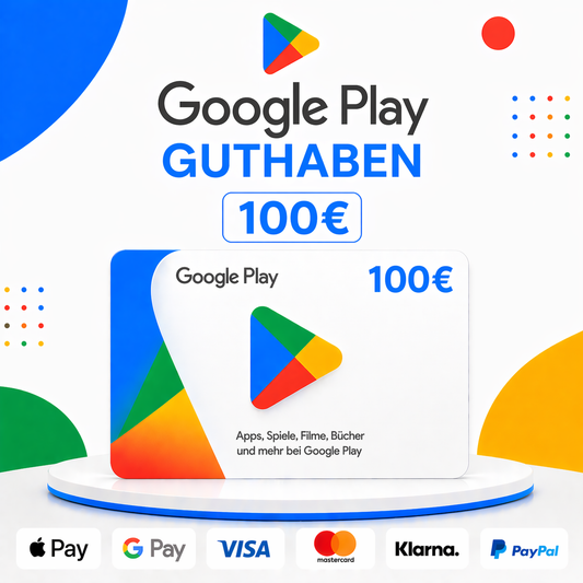 Google Play Guthaben 100€