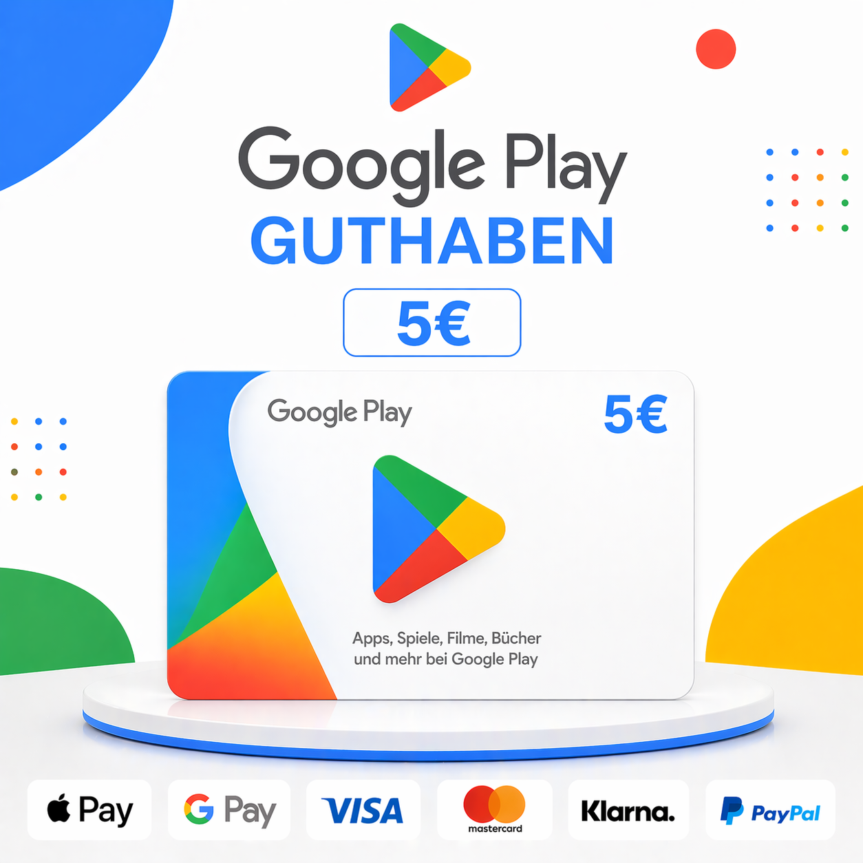Google Play Guthaben 5€