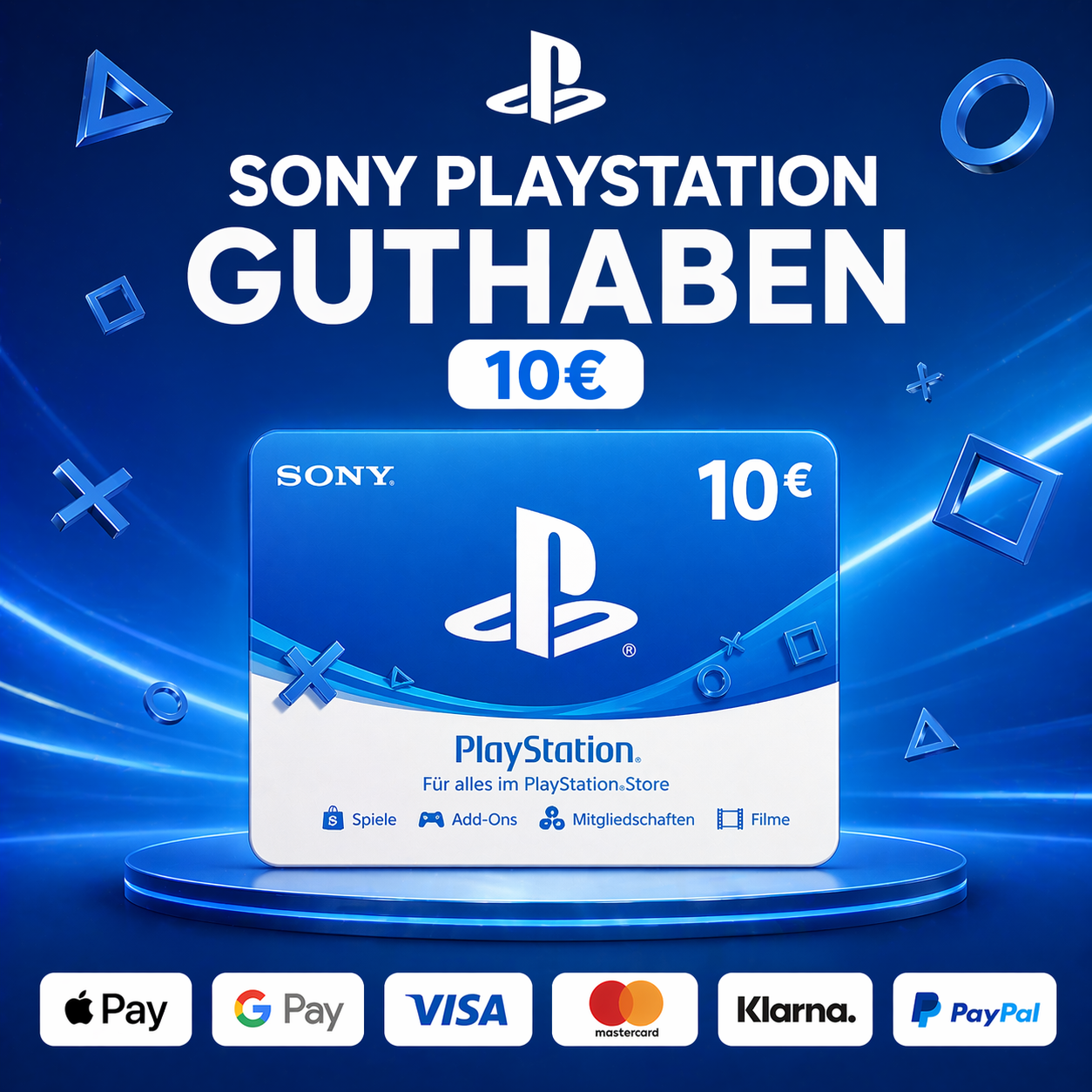 Playstation Guthaben 10€