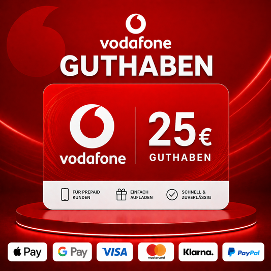 Vodafone Guthaben 25€