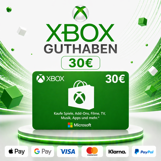XBOX Guthaben 30€