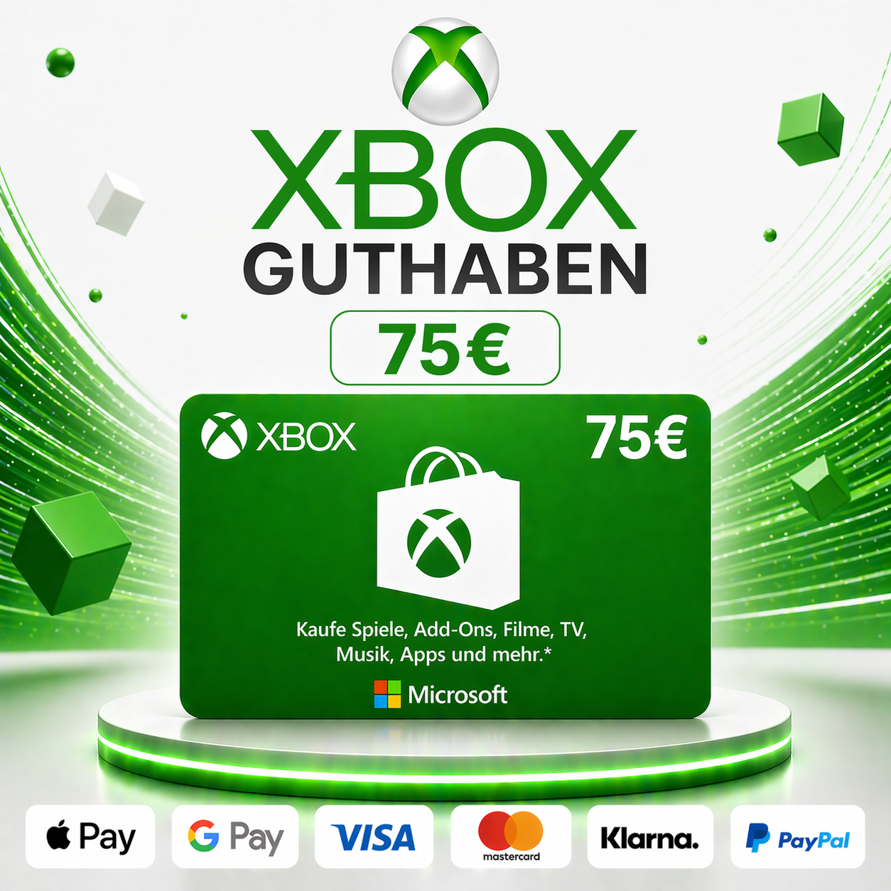 XBOX Guthaben 75€